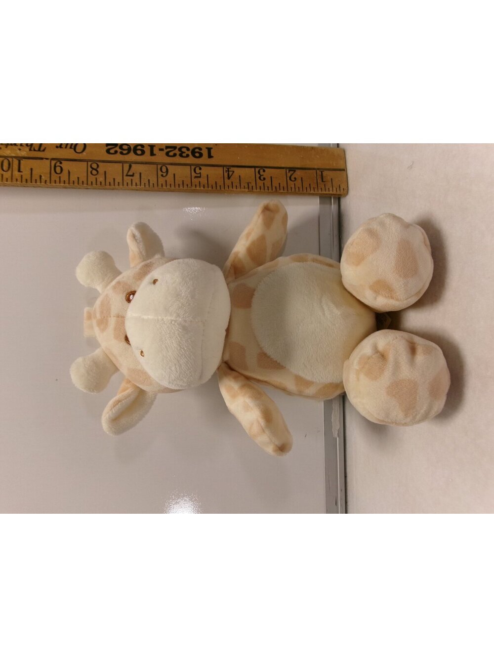 Kellytoy Giraffe Plush Soft Tan Spotted Baby Stuffed Animal